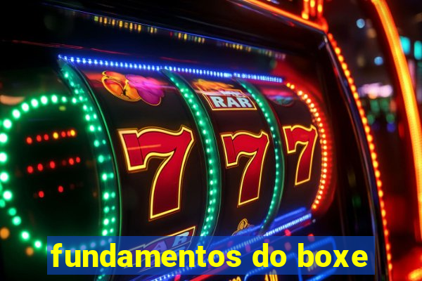 fundamentos do boxe